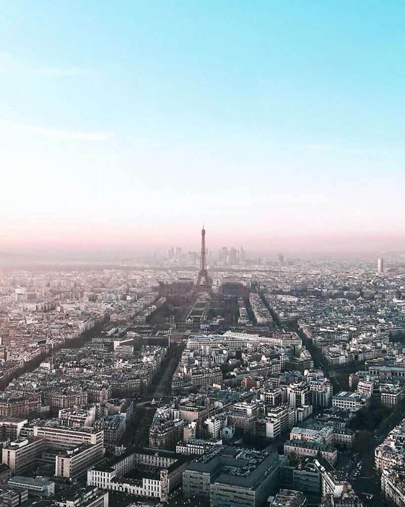 Cityscape View of Paris